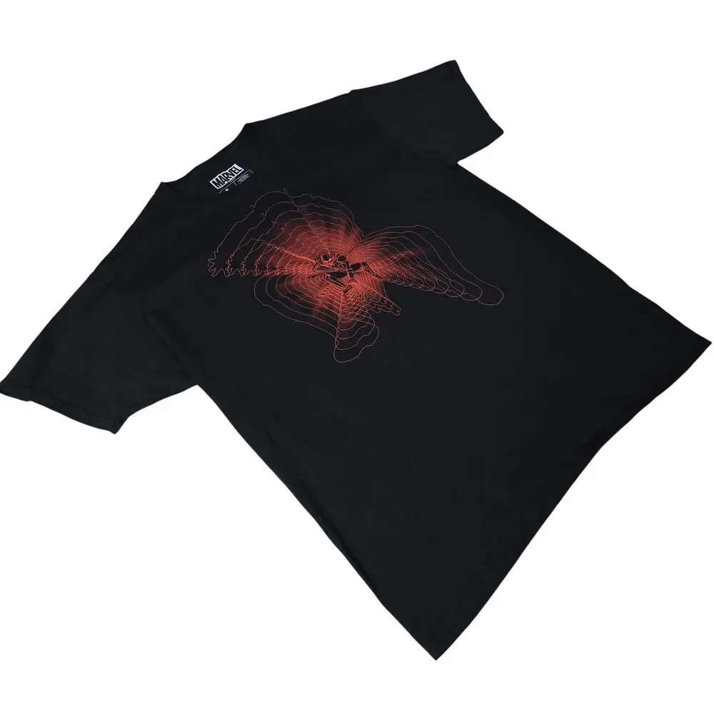 Marvel Spider-Man T-Shirt Men's Large Loot Crate Black Red Graphic